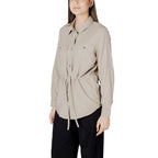Only Beige Viscose Blouse