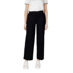 Street One Black Viscose Casual Pants