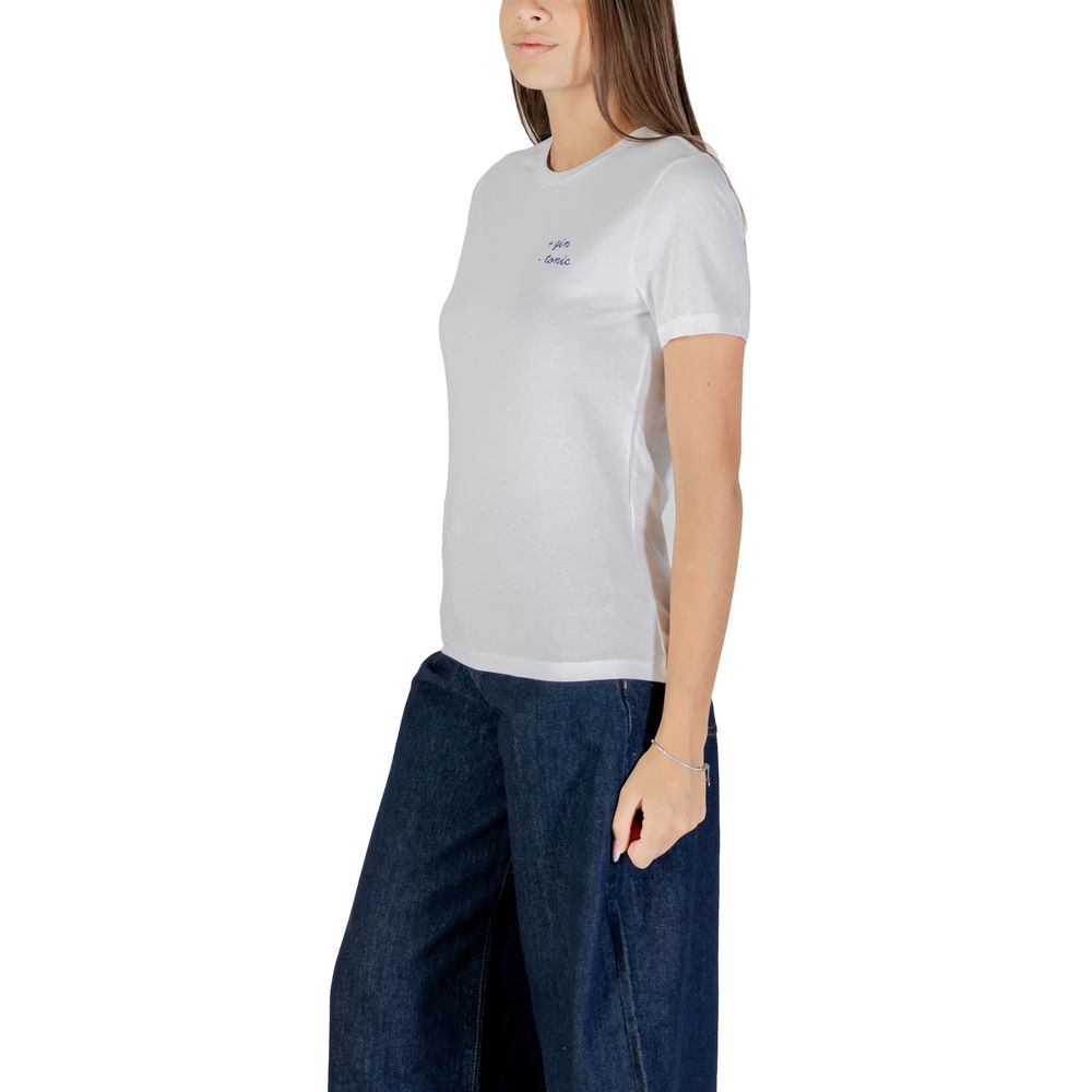 Only Bicolor Cotton T-Shirt