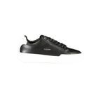 Calvin Klein Black Leather Men's Sneaker