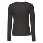 Guess Jeans Black Cotton Women T-Shirt