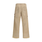 Margiela Beige Cotton Casual Pants