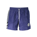 Karl Lagerfeld Blue Polyester Men's Swim Trunk