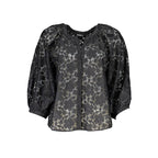 Desigual Black Polyester Shirt