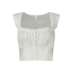 Guess Jeans White Cotton Shirt