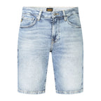 Hugo Boss Blue Cotton Short