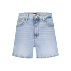 Tommy Hilfiger Blue Cotton Short