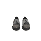 Cerruti 1881 Gray Cowhide Women Loafer