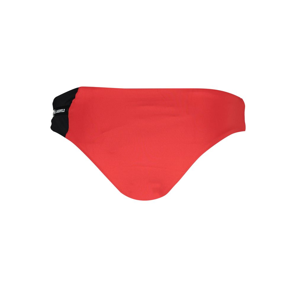 Karl Lagerfeld Rosso Poliammide Womens Swim Brief