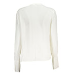Patrizia Pepe White Viscose Shirt