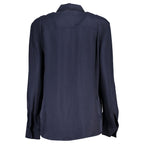 Tommy Hilfiger Blue Viscose Shirt