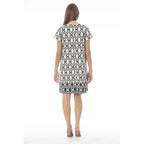 Baldinini Trend White Cotton Women Dress