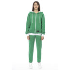 Baldinini Trend Green Cotton Women Sweater