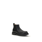 Givenchy Black Bull Skin Chelsea Boots