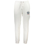 La Martina White Cotton Pant