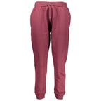 Cavalli Class Purple Cotton Pant