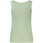 Guess Jeans Green Cotton Tank Top