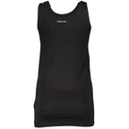 Cavalli Class Black Cotton Tank Top