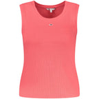 Tommy Hilfiger Pink Cotton Tank Top