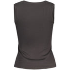 Tommy Hilfiger Black Cotton Tank Top