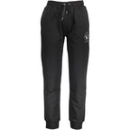 La Martina Black Cotton Pant