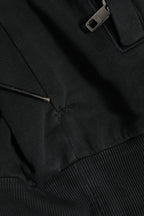 Dolce & Gabbana Black Logo Full Zip Hooded Sweatshirt Sweater