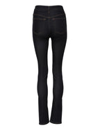Dolce & Gabbana Blue Cotton High Waist Skinny Denim Jeans