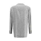 Brunello Cucinelli Gray Wool Blazer