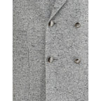 Brunello Cucinelli Gray Wool Blazer