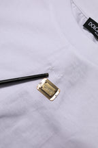 Dolce & Gabbana T-Shirt White Cotton Round Neck Short Sleeves I