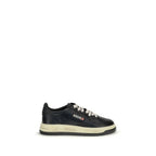 Autry Black Leather Low Top Sneakers