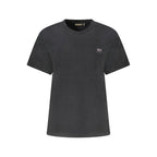 Napapijri Black Cotton T-Shirt