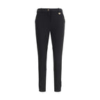 Burberry Black Cotton Casual Pants