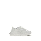 Dolce & Gabbana White Polyamide Athletic Sneakers