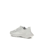 Dolce & Gabbana White Polyamide Athletic Sneakers