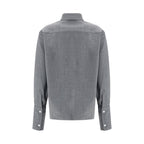 The Latest Gray Denim Shirt
