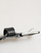 Dolce & Gabbana Multicolor PVC Floral Silver Buckle Men Belt