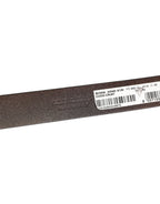 Dolce & Gabbana Brown Classic Gold Metal Logo Buckle Men Belt