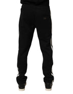 Dolce & Gabbana Black Cotton Jogger Sweatpants Trouser Pants