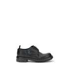 Dolce & Gabbana Black Calf Leather Bos Taurus Oxfords And Derbies