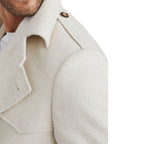 Brunello Cucinelli Beige Cashmere Coat