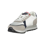 Carrera White Polyester Sneaker