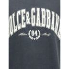 Dolce & Gabbana Gray Cotton T-Shirt