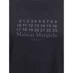 Margiela Black Cotton T-Shirt