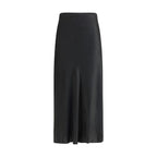 Margiela Black Acetate Midi Skirt