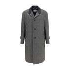 Margiela Gray Fleece Wool Coat
