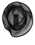 Dolce & Gabbana Black Silk Mesh Bucket Men Fisherman Cap Hat