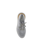 Brunello Cucinelli Gray Cotton Athletic Sneakers