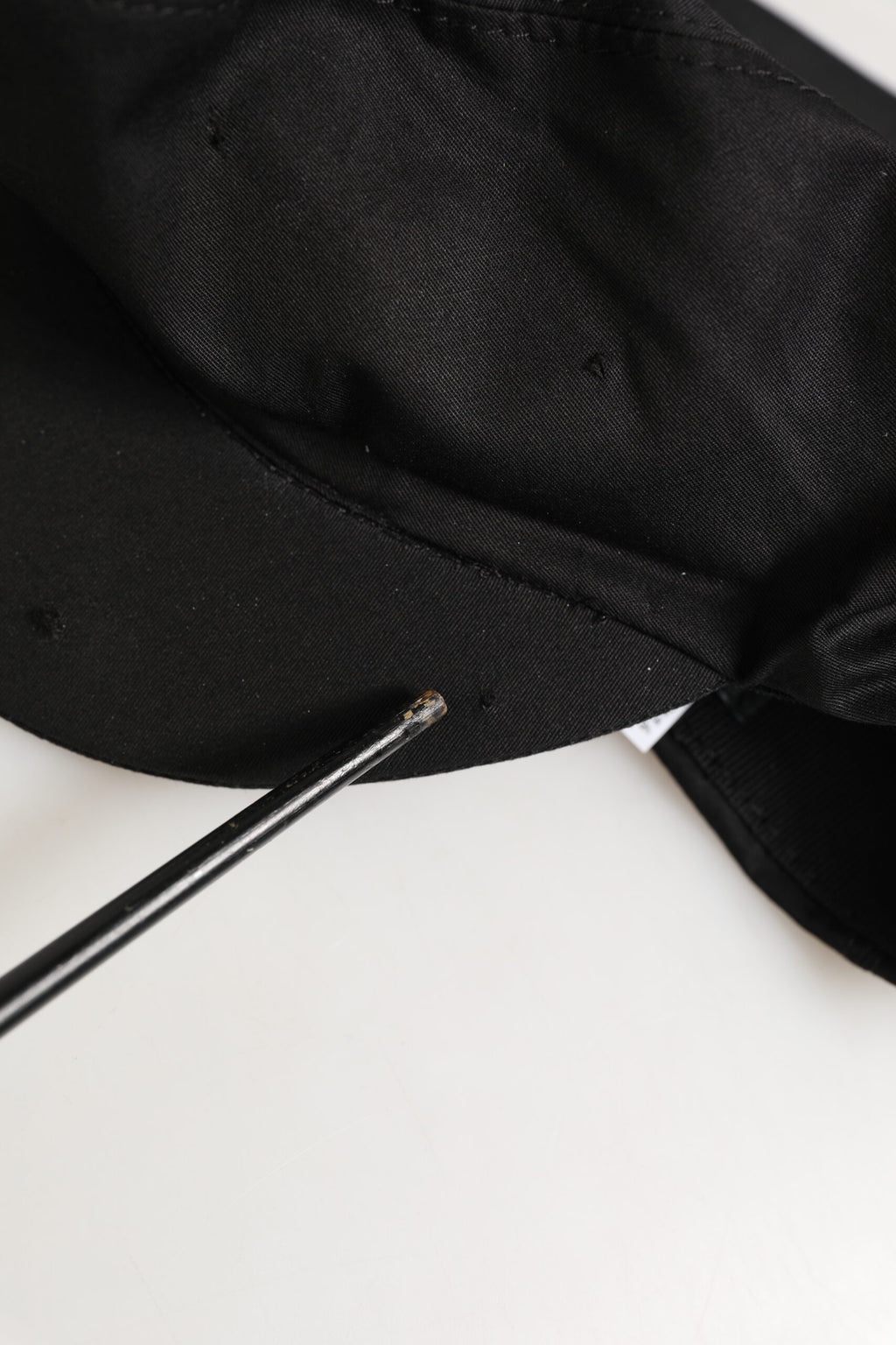 Dolce & Gabbana Black Cotton Stretch Newsboy Cloth Capello Hat