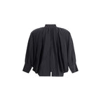 Max Mara Black Silk Blouse